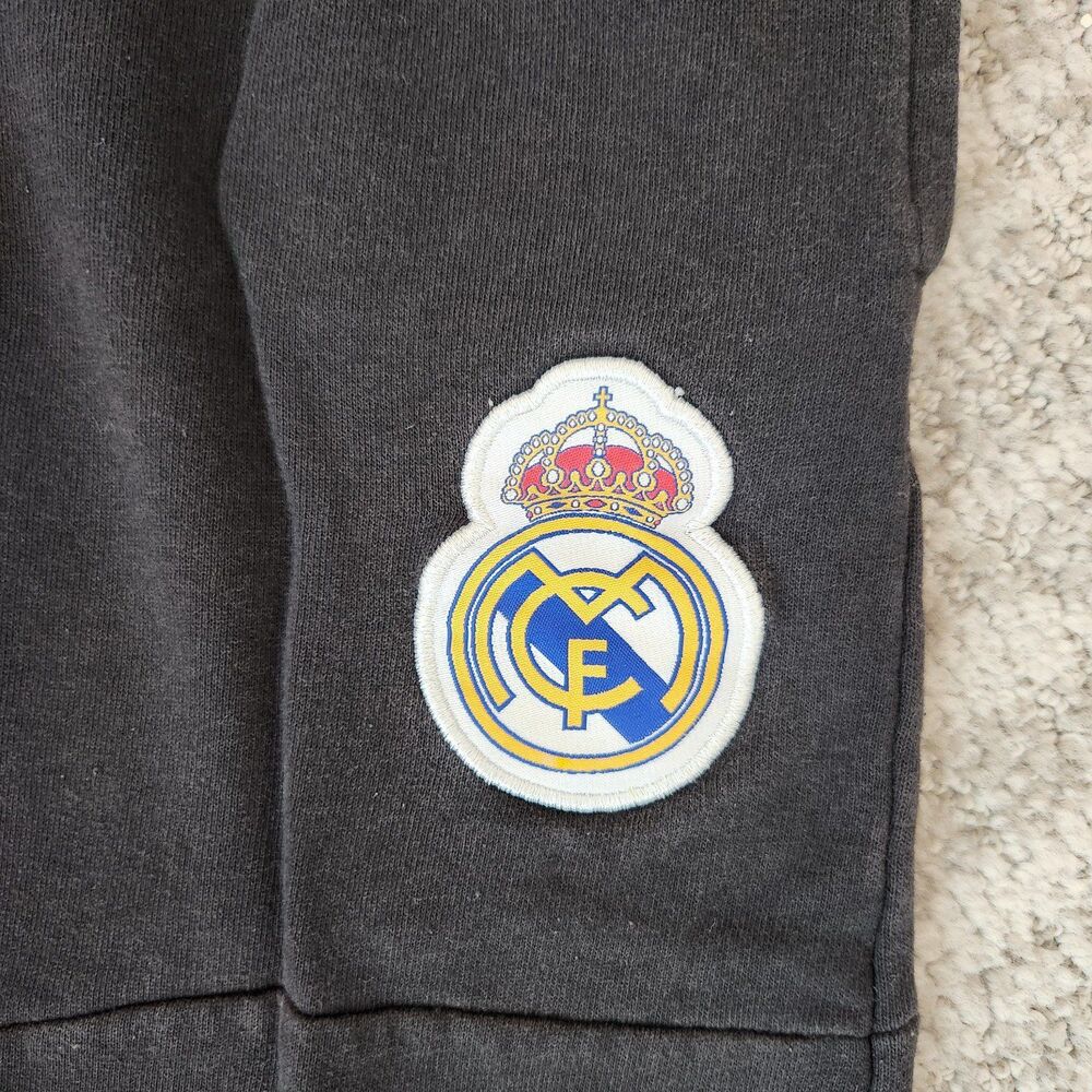 Real Madrid youth black sweatpant joggers black size M - Picture 9 of 12